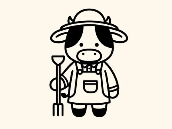 Cow as Farmer