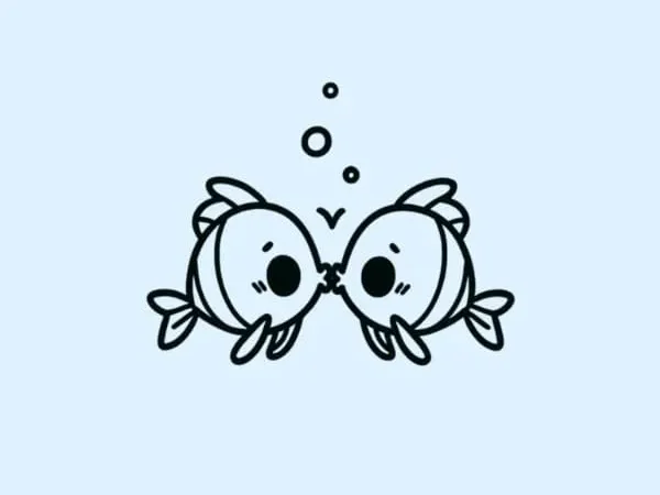 Fish Kissing
