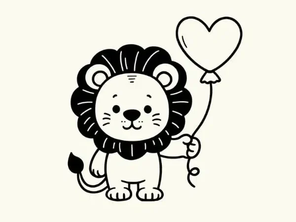 Lion-with-Balloon