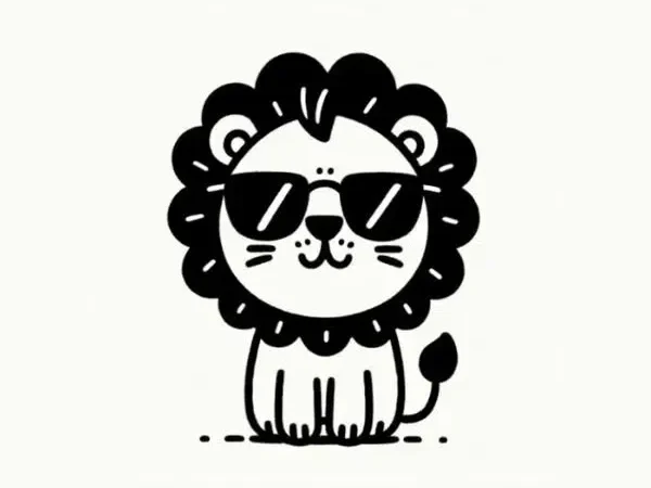 Lion-with-Sunglasses