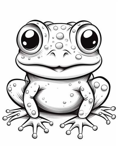 Cartoon Frog