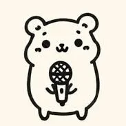 Hamster Holding a Microphone