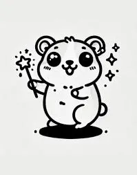 Hamster with a Magic Wand